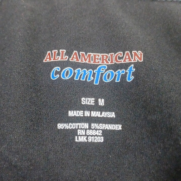 2 ALL AMERICAN COMFORT Sporty Side Stripe Lounge Track Pants SZ M - Picture 4 of 9